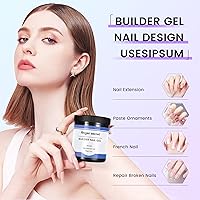 AOBOO Hard Gel Builder Gel for Nails Nude 5.3fl.oz — image 3