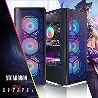 STGAubron Gaming PC Desktop, Intel Core i7, Radeon RX 580 8GB, 16GB RAM, 512GB SSD — image 2