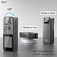 Hoestr03 Body Camera 1296P, 64GB with IR Night Vision — image 4