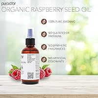 PURA D'OR Organic Raspberry Seed Oil 3.38oz — image 2
