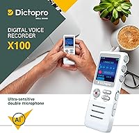 Dictopro X100 Voice Activated Digital Recorder 8GB — image 7