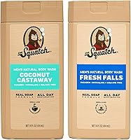 Dr. Squatch Body Wash for Men 14oz 2-Pack - Fresh Falls & Coconut Castaway — image 1