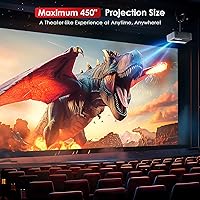 JOWLURK M7 1080p Projector — image 7