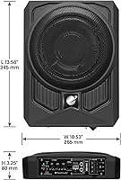Planet Audio P8AWK 8-Inch Powered Car Subwoofer — image 4