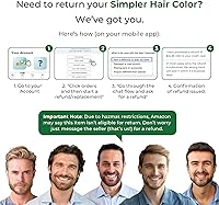Simpler Hair Color for Men Kit - Brown Black — image 9
