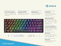 Ranked Nova N60 60% Hot Swappable Mechanical Gaming Keyboard — image 2