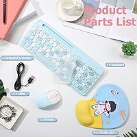 ASLDPUO Bluetooth Keyboard and Mouse Combo — image 5