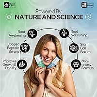 scalp delivery Peptide & Stem Cell Hair Growth Serum AM & PM Bundle — image 2