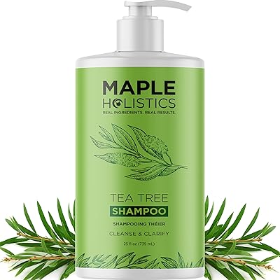 Maple Holistics Tea Tree Oil Shampoo 25 Fl Oz
