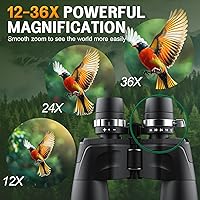 Deesoo 12-36x50 HD Binoculars — image 2
