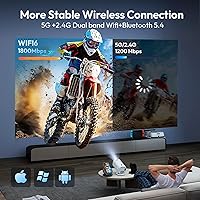 LUXVYN V1 Mini Smart Projector — image 2