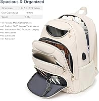 Boavan Laptop Backpack for Women 15.6-inch with USB Port — image 2
