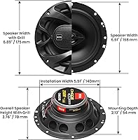 BOSS Audio Systems CH6520B Chaos Series 6.5-Inch Car Stereo Door Speakers — image 5