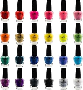 SHANY Cosmopolitan DIY Nail Polish Set - 24 Colors Review