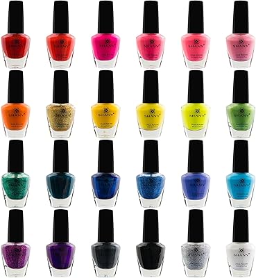 SHANY Cosmopolitan DIY Nail Polish Set - 24 Colors