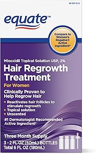 Equate Hair Regrowth Treatment for Women 2oz Review