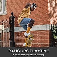 DOQAUS L3-WT Bluetooth Headphones — image 2