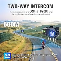 TOUCH TWO C9 Motorcycle Helmet Bluetooth Headset — image 3