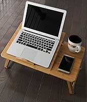 THY COLLECTIBLES Bamboo Lapdesk Table Laptop Stand — image 2