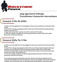 Rockstone Power 5000 Watt Voltage Converter Transformer — image 7
