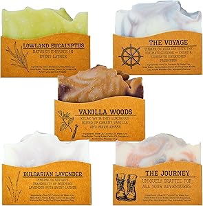 CompassSoap Natural Bar Soap Variety Pack