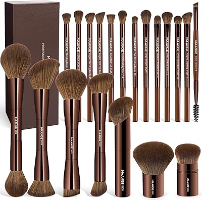 MAANGE 20 Pcs Makeup Brushes Set with Gift Box