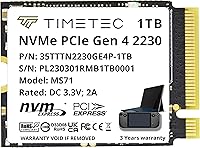 Timetec 1TB M.2 2230 NVMe PCIe Gen4x4 SSD — image 2