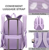 KEOFID Classic Travel Backpack for Men and Women — image 7