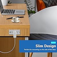 LIDER PD 36W Recessed Outlet Station with USB-A and USB-C Ports — image 8