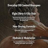 Black Wolf Men's Shampoo & Conditioner Set for Oily Hair, 12 fl oz — image 3