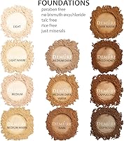 DEMÚRE Light Mineral Foundation - Loose Powder for Fair Skin — image 6