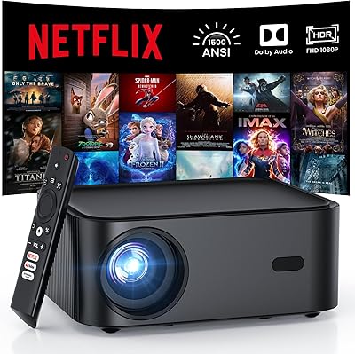 HAPPRUN H11 1500ANSI Full HD Smart Projector
