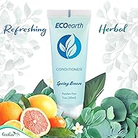 EcoEarth Travel Shampoo and Conditioner Set, 1oz, 100-Pack, Spring Breeze — image 4