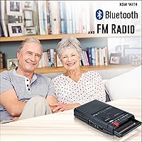 QFX RETRO-39 Portable Shoebox Cassette Tape Recorder — image 6