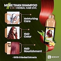 HERBBY Hair Color Shampoo Wine Red 500mL — image 9