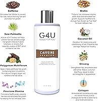 G4U Caffeine Shampoo for Thinning Hair, 12 Fl Oz — image 3