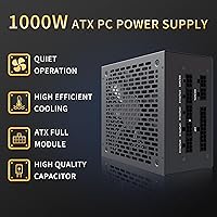 MUSETEX MU1000 1000W Full Modular ATX Power Supply — image 2