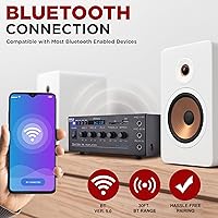 Pyle PCM20A Compact 40-Watt Mini Power Amplifier with Bluetooth — image 3