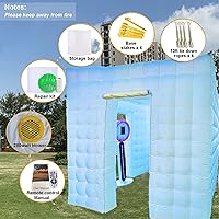 CZGBRO Inflatable Photo Booth Enclosure 8.2x8.2ft — image 6