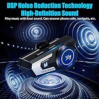 Khptop X7 Motorcycle Helmet Bluetooth Headset — image 4