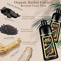 iemokoda Blonde Brown Hair Dye Shampoo 3 in 1, 17.6oz — image 4