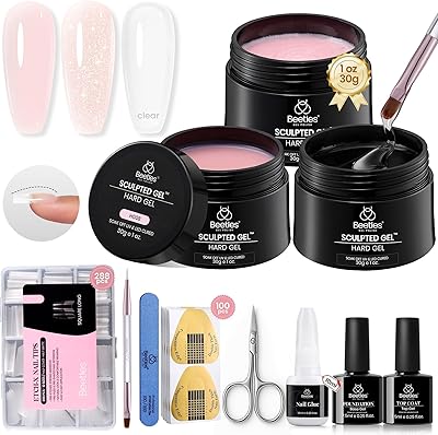 Beetles Builder Gel Kit for Nails