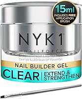NYK1 Strengthening Clear Builder Gel for Nails 15mL — image 1