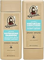 Dr. Squatch Coconut Castaway Hair Bundle for Men - Shampoo 8oz, Conditioner 11.5oz — image 1