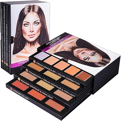 SHANY 4-Layer Contour and Highlight Makeup Kit