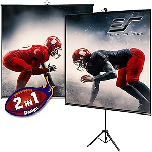 Elite Screens Tripod Lite T50SW 50-Inch Projector Screen