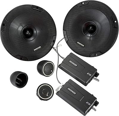 Kicker 46CSS674 CS-Series 6.75-Inch Component Speaker System