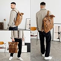 BERLINER BAGS Utrecht XL Vintage Leather Backpack — image 6