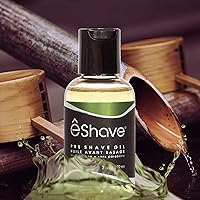 eShave Pre Shave Oil for Men - Calming White Tea 2 oz — image 5
