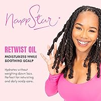 NappStar Retwist Oil, Peppermint Rose Scented, 4oz — image 2